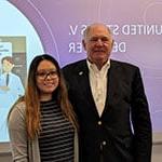 Maria Campos with Dr. Griffin Photo